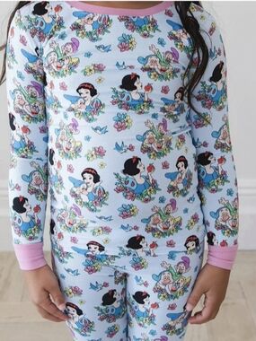 Blush Lotus Snow Whie Bamboo Pajamas 5/6 NIB